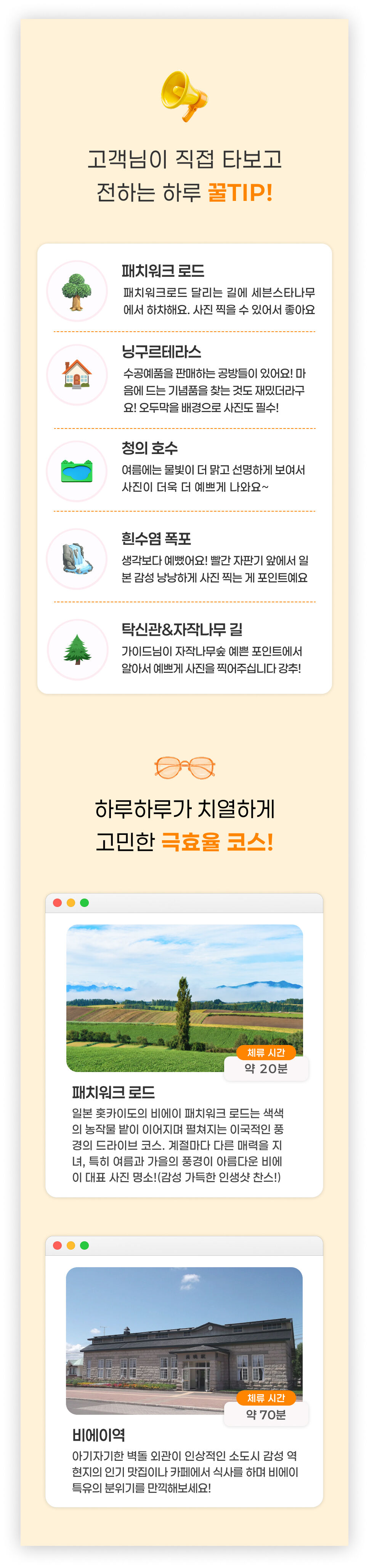 [준페이 예약] 북해도 삿포로역 출발 비에이 후라노 일일 버스투어 홋카이도 하루하루투어 상세 이미지 6