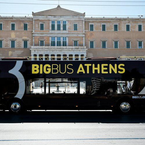 자유롭게 승하차 가능한Big Bus 아테네 버스 투어