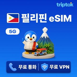 마닐라 여행 준비물 - 필리핀 전지역 세부 마닐라 eSIM e심 데이터