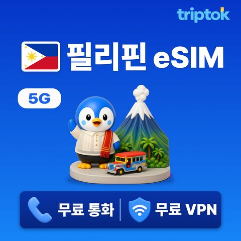 마닐라 여행 준비물 - 필리핀 전지역 세부 마닐라 eSIM e심 데이터