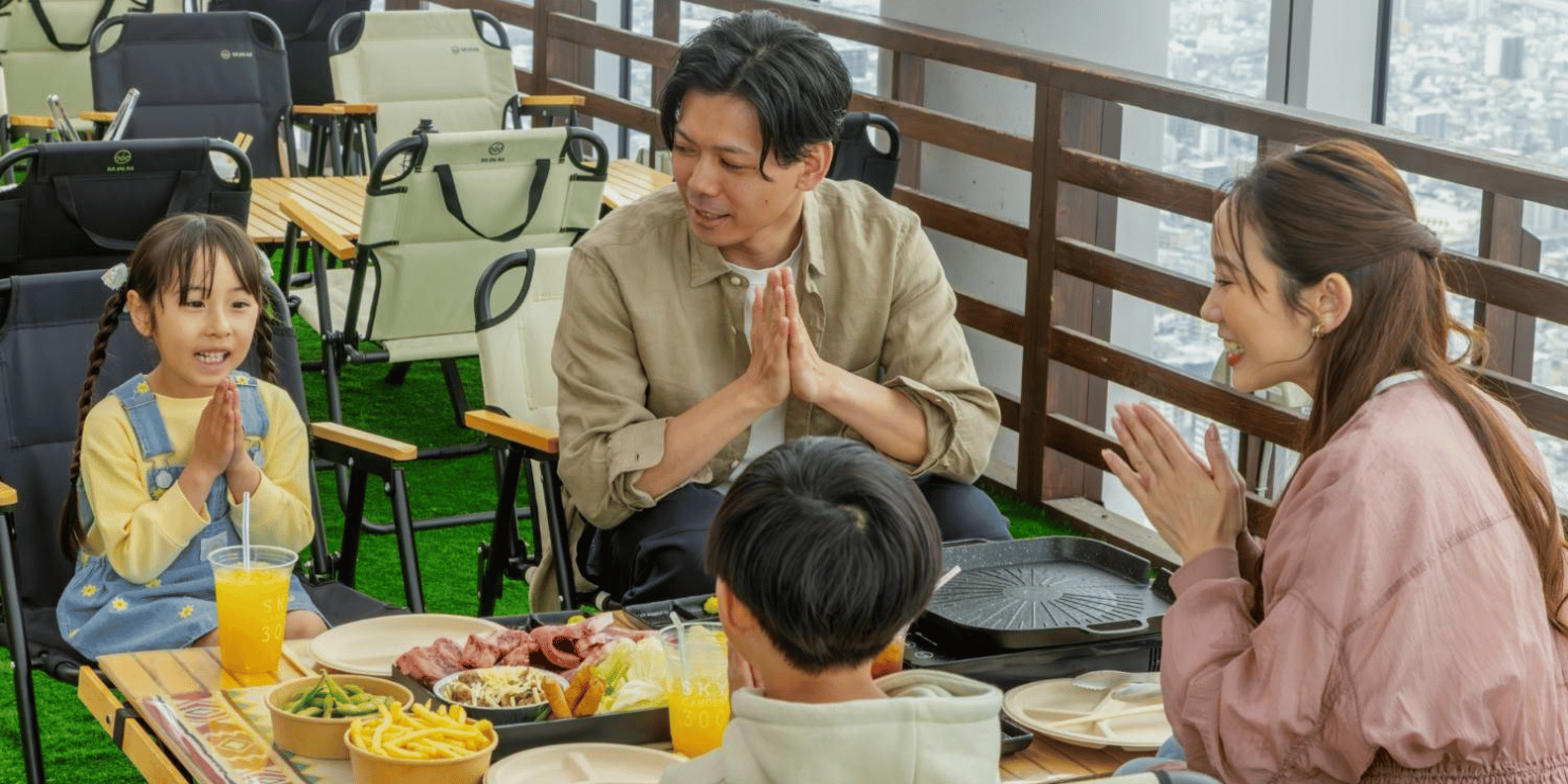 아베노 하루카스 300 전망대 입장 + 바비큐 다이닝 2시간 상세 이미지 4