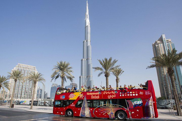 Dubai Hop-On Hop-Off 버스 투어