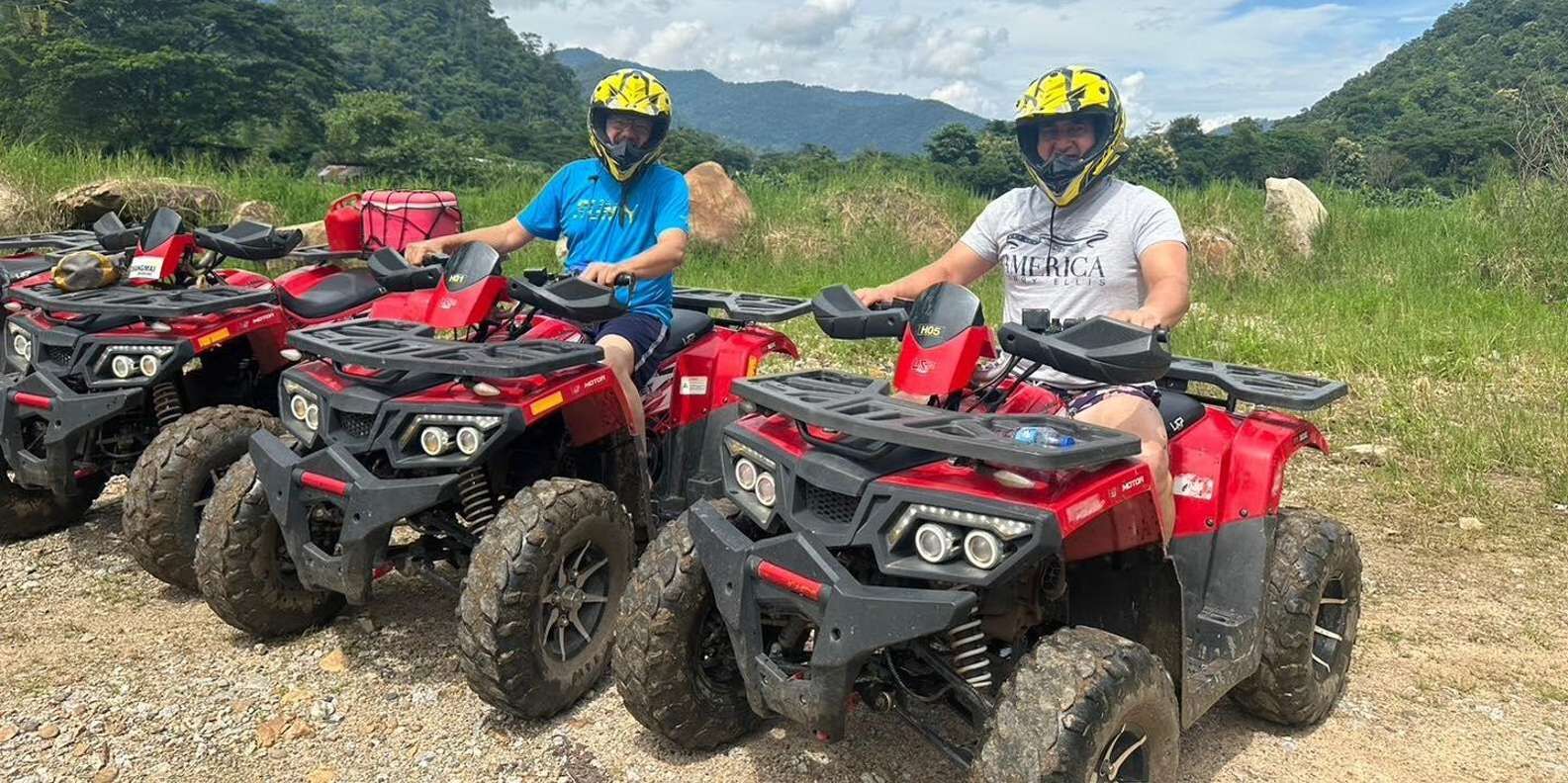 ATV 1시간 + 급류 래프팅 5km + 부아텅 폭포 소그룹 투어 상세 이미지 1