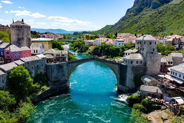 Mostar & Kravice Waterfalls - 스플릿/트로기르/오미스 출발