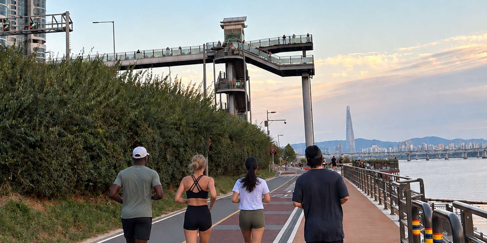 서울숲 + 한강 5km 러닝 투어 (러닝화 대여 포함)