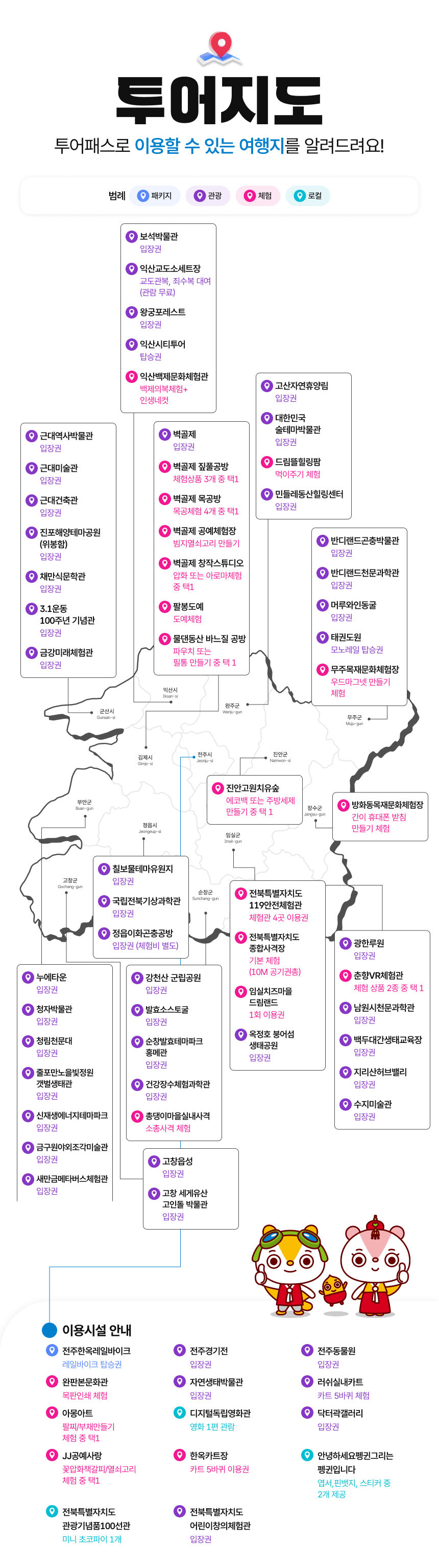 [전북투어패스] 전북투어패스 1일권&전주 한옥레일바이크 PKG 상세 이미지 2