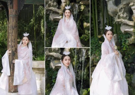 상하이 주가각 한푸 촬영 체험(한푸 대여+의상 다양하고 아름다움+고품질 의상) 상세 이미지 3