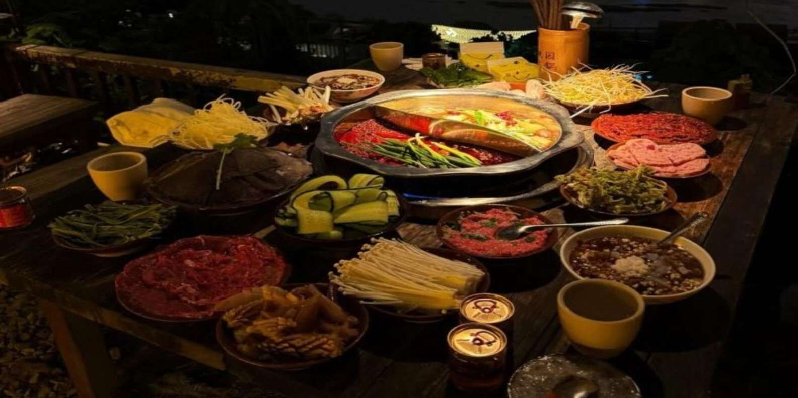 마안산 언덕 타오위안 핫팟 — 야경 + 라이브 민요 공연 상세 이미지 2