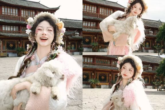 충칭 홍야동 한푸 대여 촬영 체험(문화 체험+민족 의상+야외 촬영) 상세 이미지 2