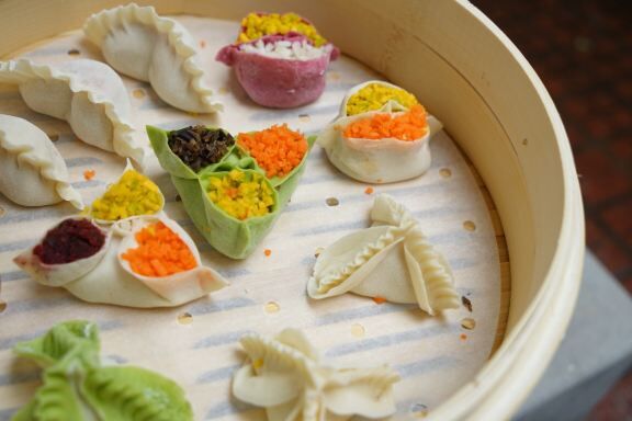 Cici 미식 요리 클래스: 제과점에서만 맛볼 수 있는 컬러 보트만두 만들기 (식사 포함)