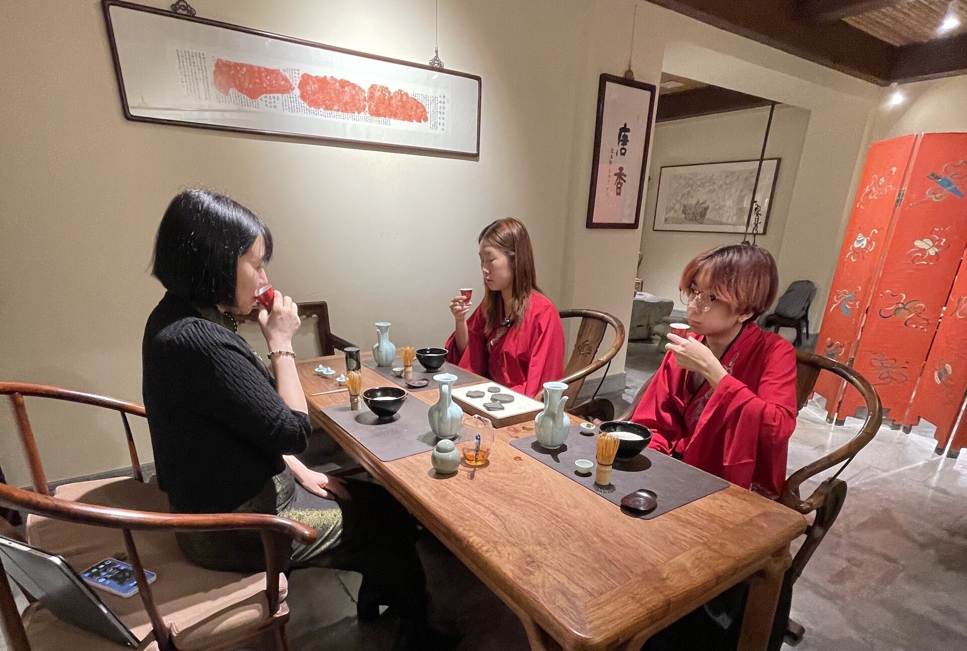 국가 차 예술 명인과 함께하는 프라이빗 박물관 + 정통 다도 체험 (3시간) 상세 이미지 3