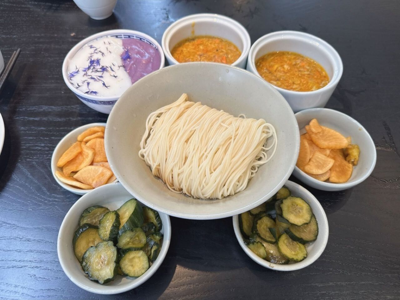 리바이시에 와이탄·위위안점 게살 크림면 세트