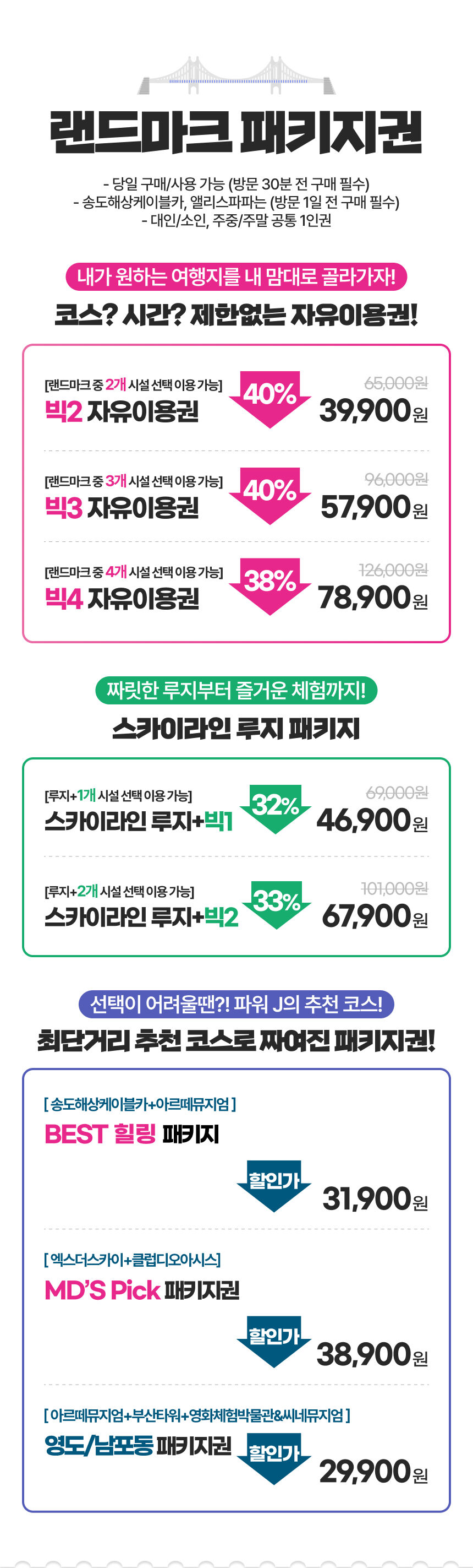 [부산] 랜드마크 패키지 이용권 상세 이미지 5