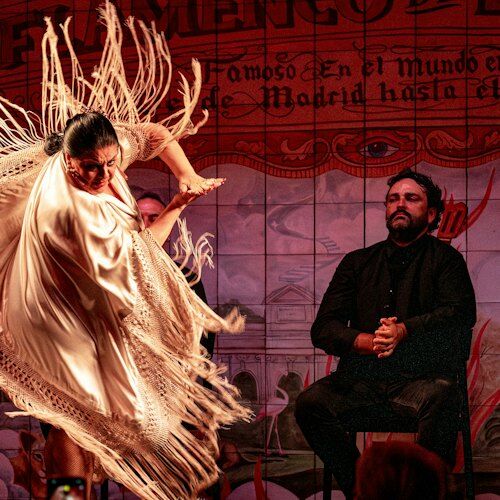 마드리드: 플라멩고 공연 Flamenco de Leones + 저녁 식사