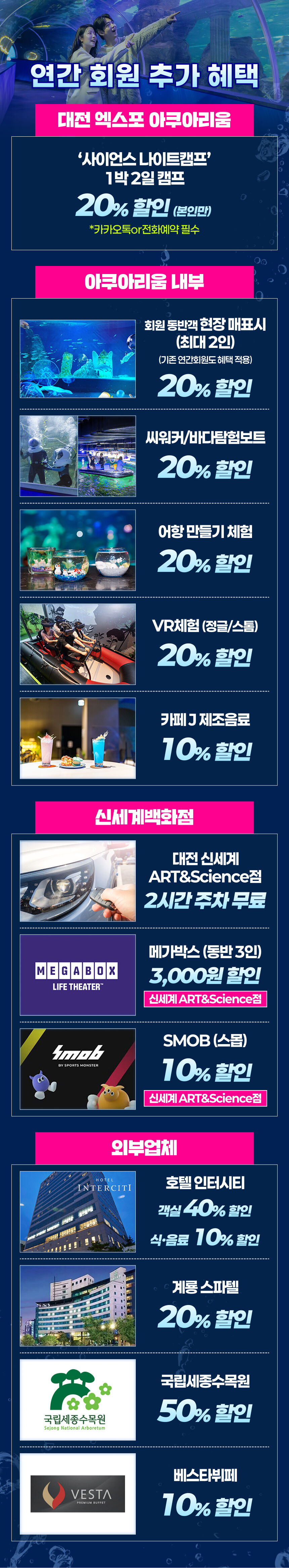 [특가] 대전 엑스포 아쿠아리움 연간회원권 1차 특가 상세 이미지 7