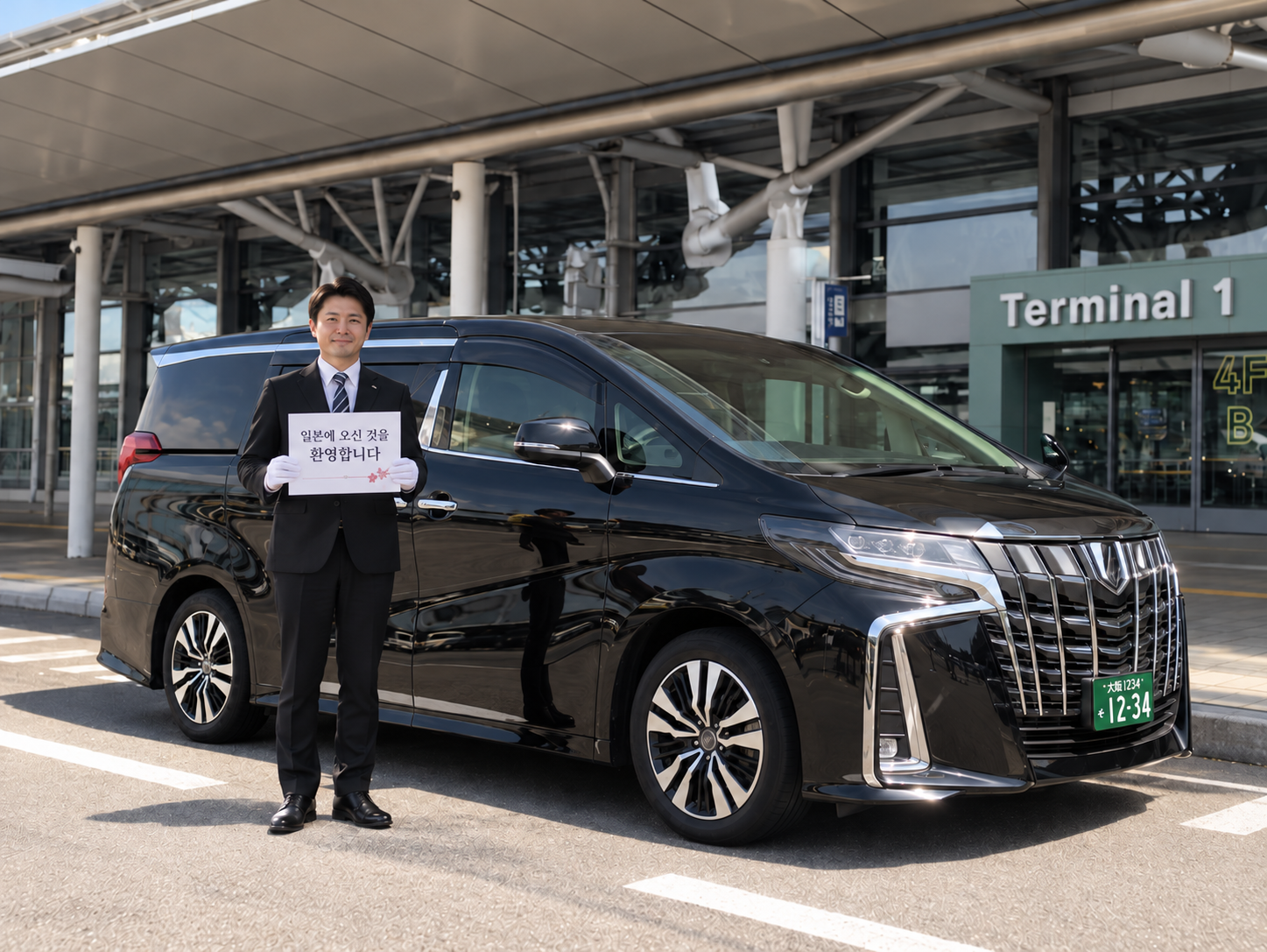 간사이공항(KIX) 픽업·샌딩｜전용차량·픽업 피켓 포함