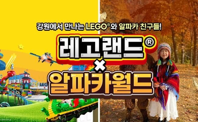[강원] 레고랜드X알파카월드 PKG 
