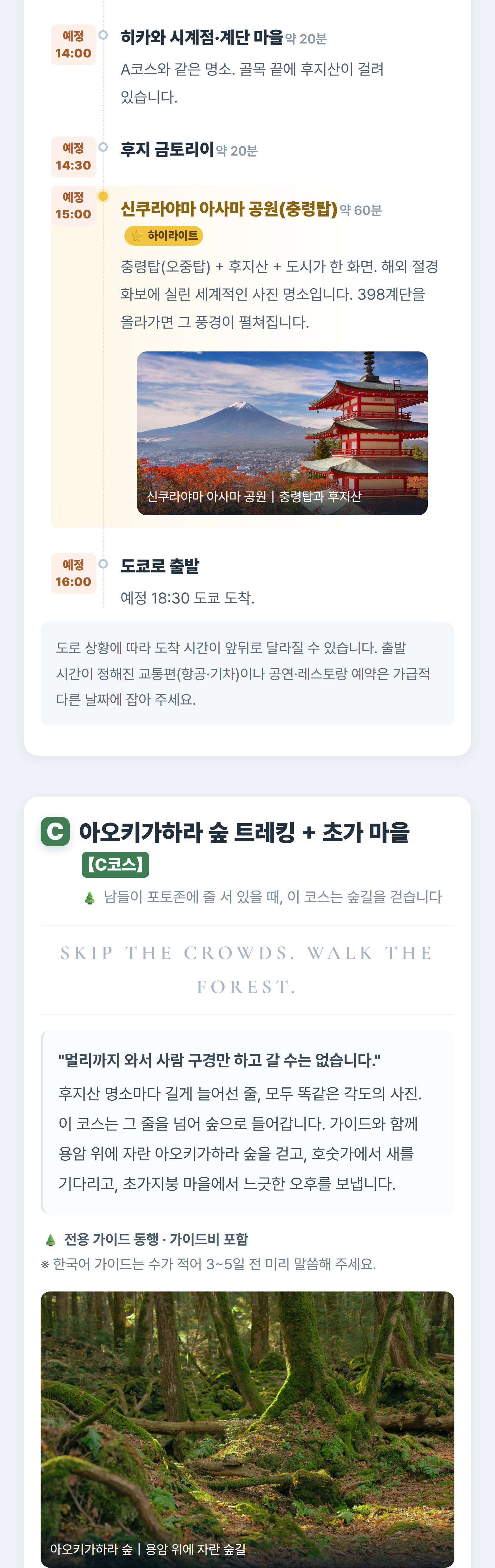 [글로벌9인/한국어기사/호텔픽업]  후지산 1일 투어 아라쿠라야마센겐공원 야마나카코 상세 이미지 3