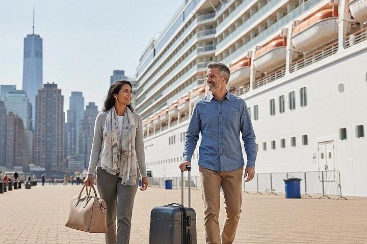 NYC 프라이빗 투어 (크루즈 항구 픽업 및 공항 드롭오프 포함) 상품 사진